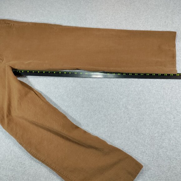 Banana Republic Pants Mens 30x32 Brown Dawson Chino Straight Fit Cotton Twill - Picture 10 of 12